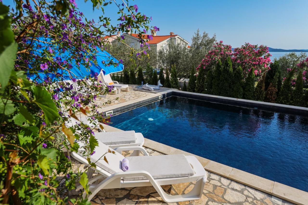 Luton Apartment Zadar Kozino Heating Pool & Jacuzzi Esterno foto